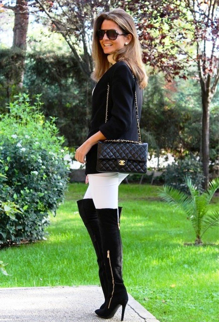 knee high cute boots