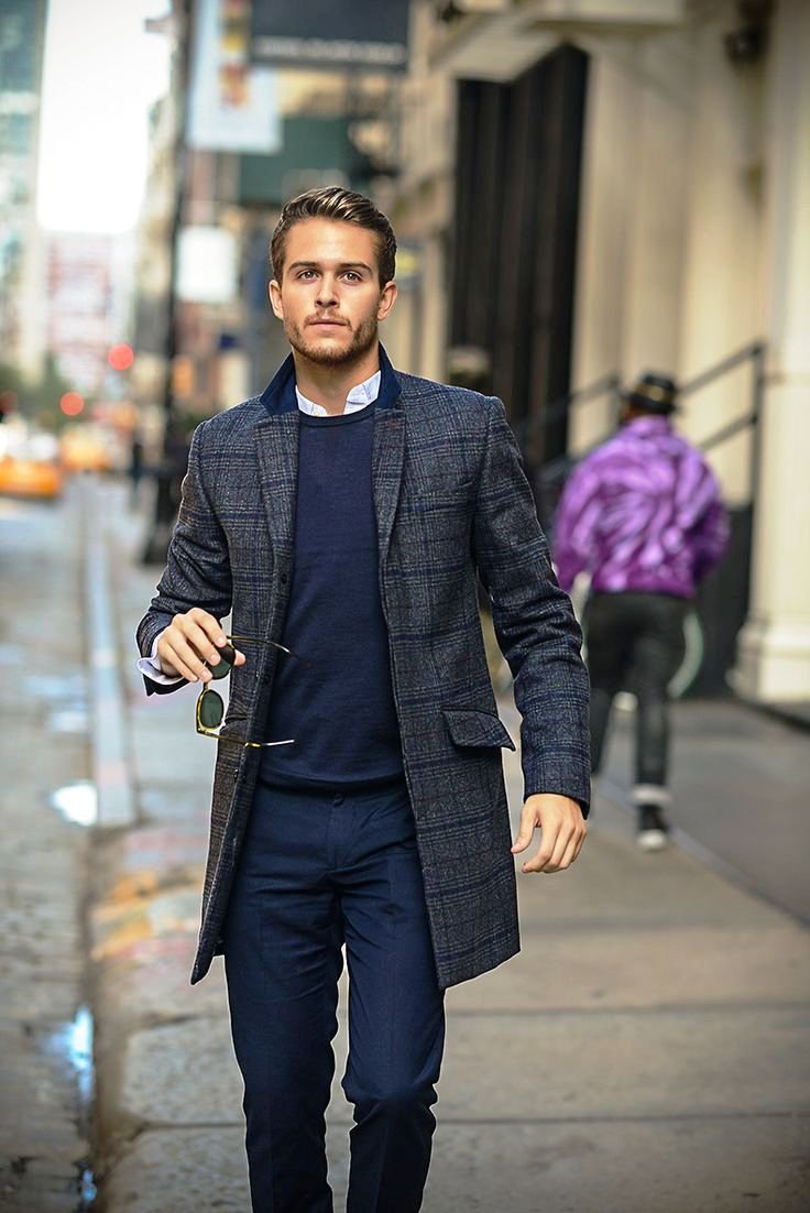 30 Awesome Overcoat Outfit Ideas For Men To Try - Instaloverz