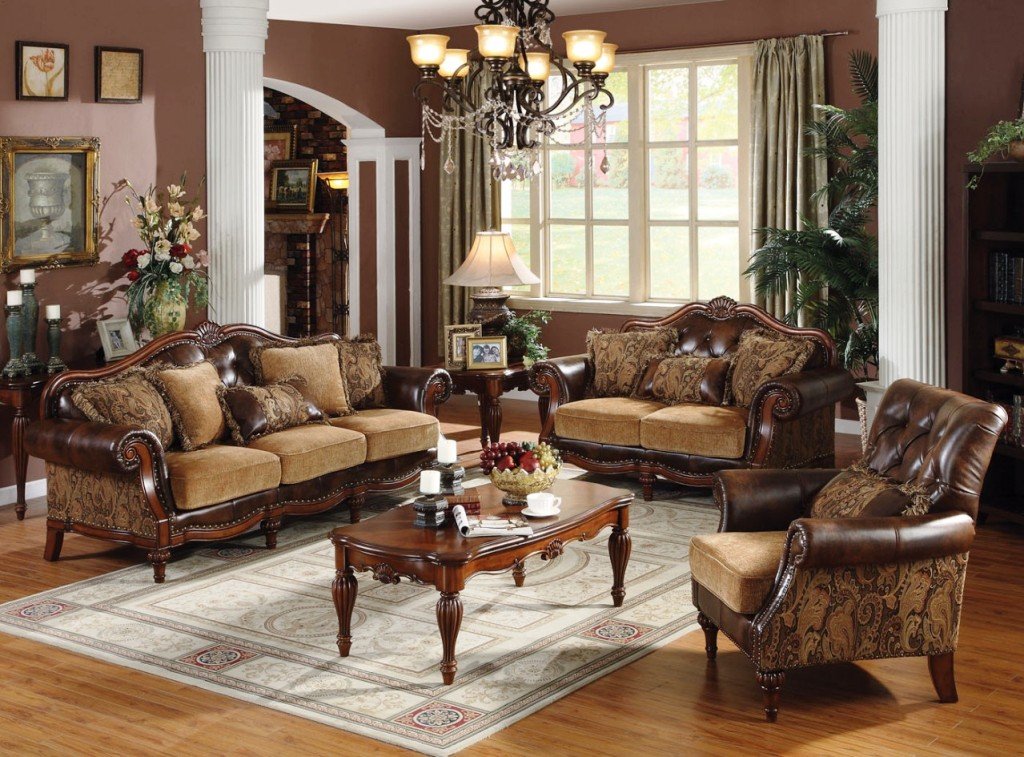 traditional living room ideas big house