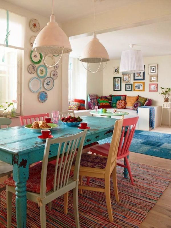 45 Colorful Dining Room Ideas Must Have