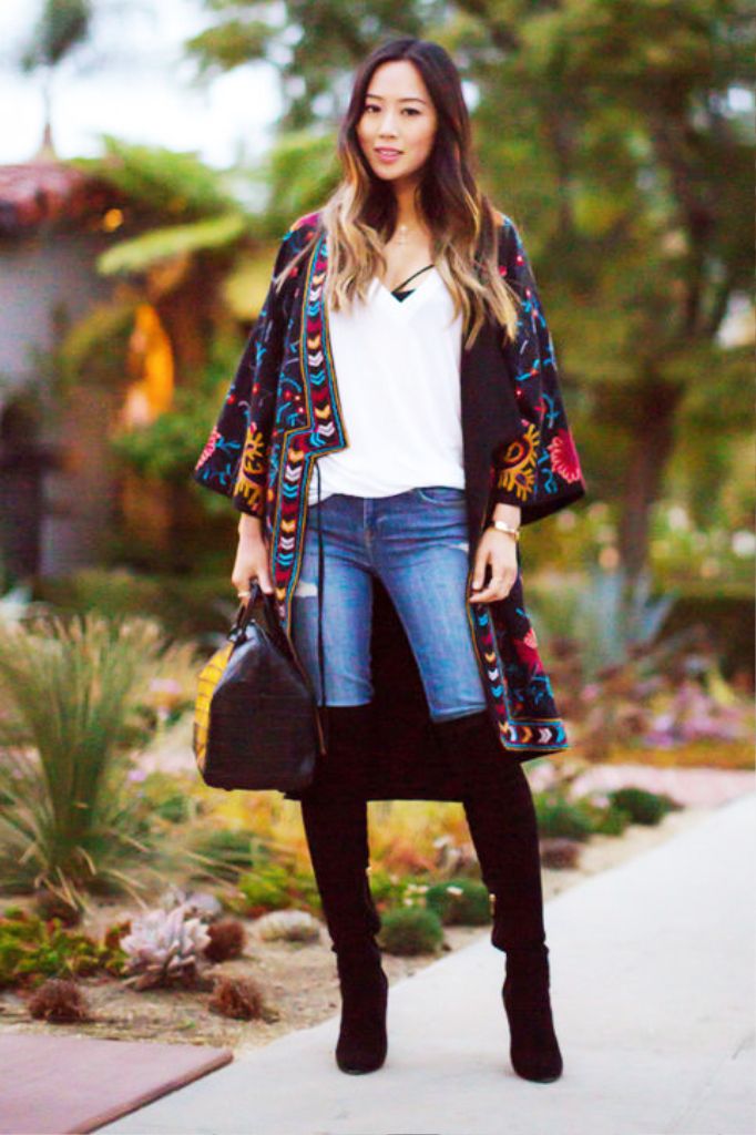 55 Ideas Of Outfit To Wear With Knee High Boots Instaloverz
