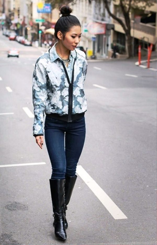 what to wear with knee high boots plus size