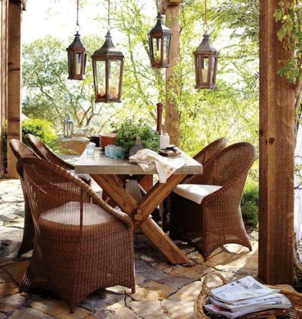 15 Easy Rustic Outdoor Decor Ideas For You - Instaloverz