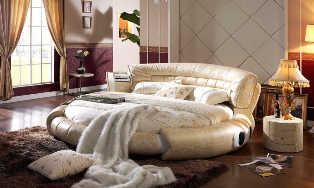 20 Unique Round Bed Design Ideas For Your Bedroom - Instaloverz