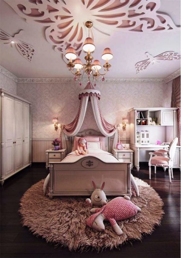 25 Beautiful Girls Bedroom Ideas For Your Little Angel - Instaloverz