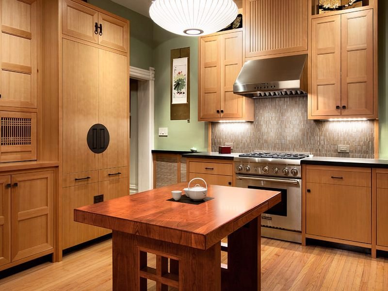 kitchen asian design styles