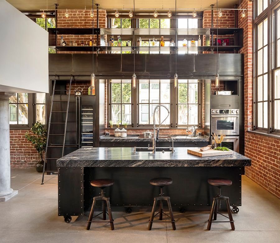 20 Inspirational Industrial Kitchen Design And Ideas Instaloverz