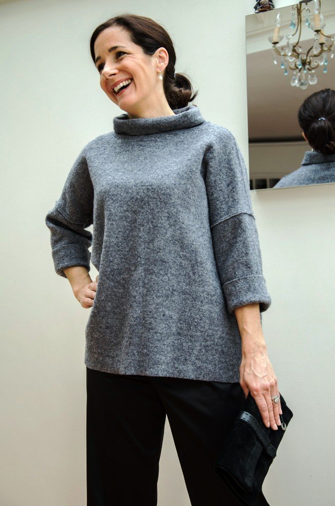 20 Stylish Funnel Neck Dress Outfit Ideas For Women To Try Instaloverz