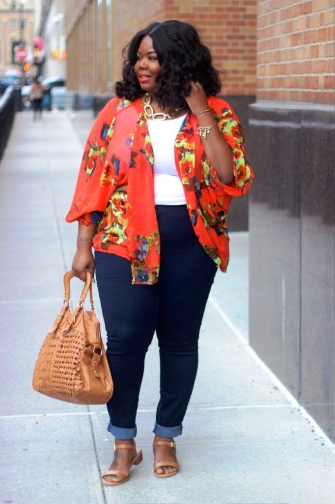 25 Cute Plus Size Outfit Ideas For Curvy Women To Try - Instaloverz