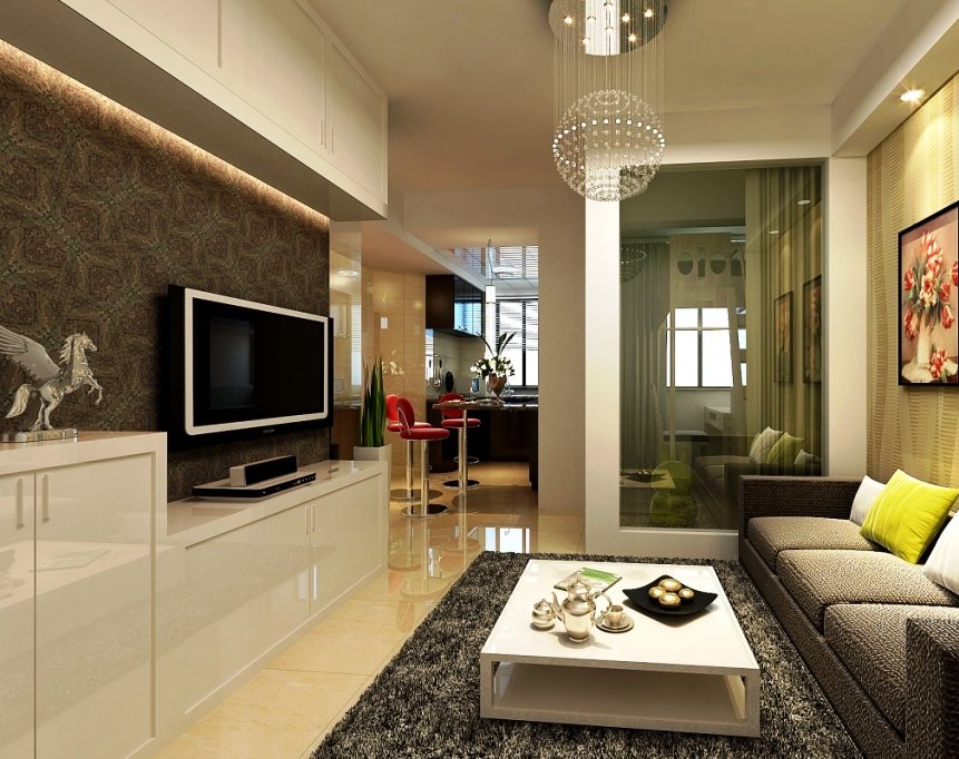 modern living room apartment