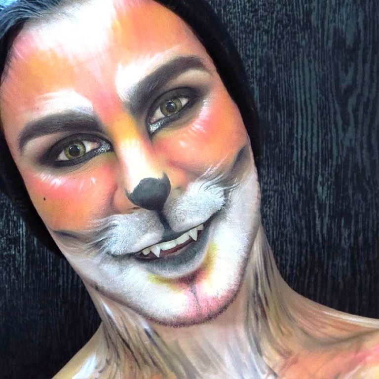 25 Cute Fox Halloween Makeup Ideas For You - Instaloverz