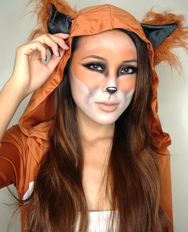 Fox Halloween Makeup Ideas.