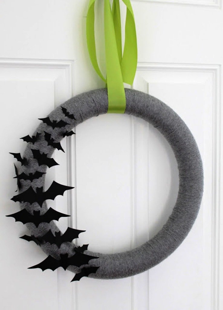 Beautiful Bats Wreath