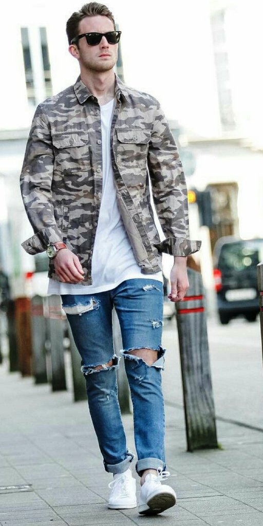 25 trendy ripped jeans outfit ideas for men  instaloverz