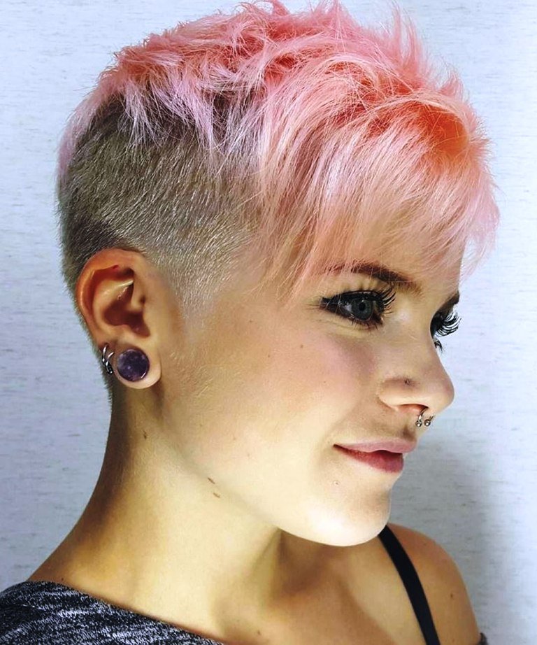 trendy undercut short hairstyles