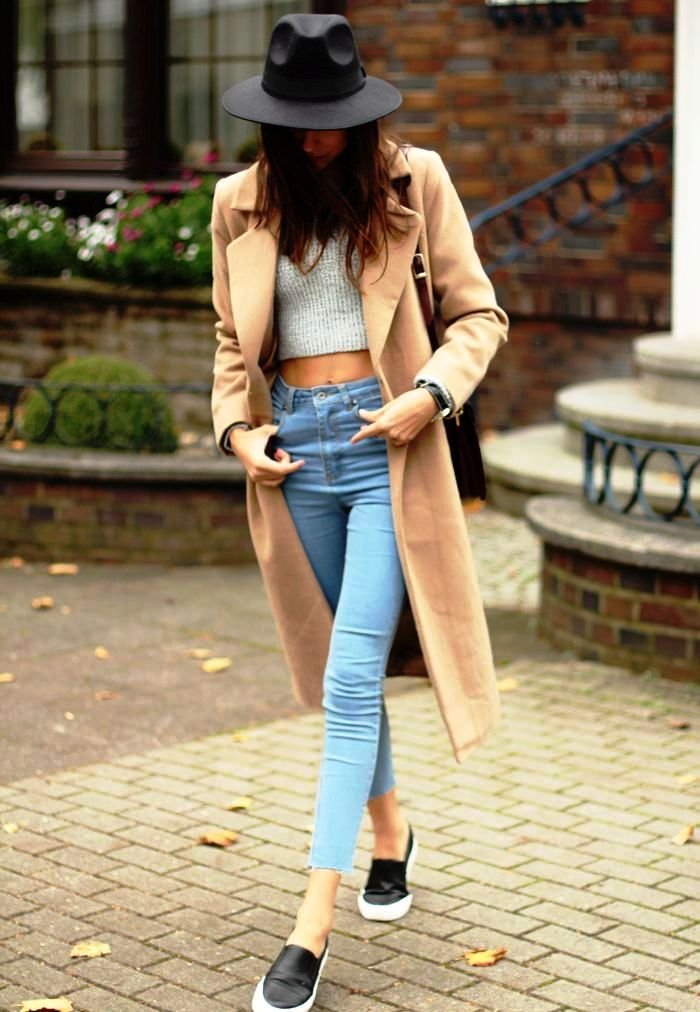50 Stunning Cropped Sweater Outfit Ideas For Women To Try Instaloverz