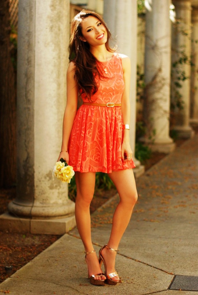 25 Amazing Coral Dress Ideas To Try This Summer - Instaloverz