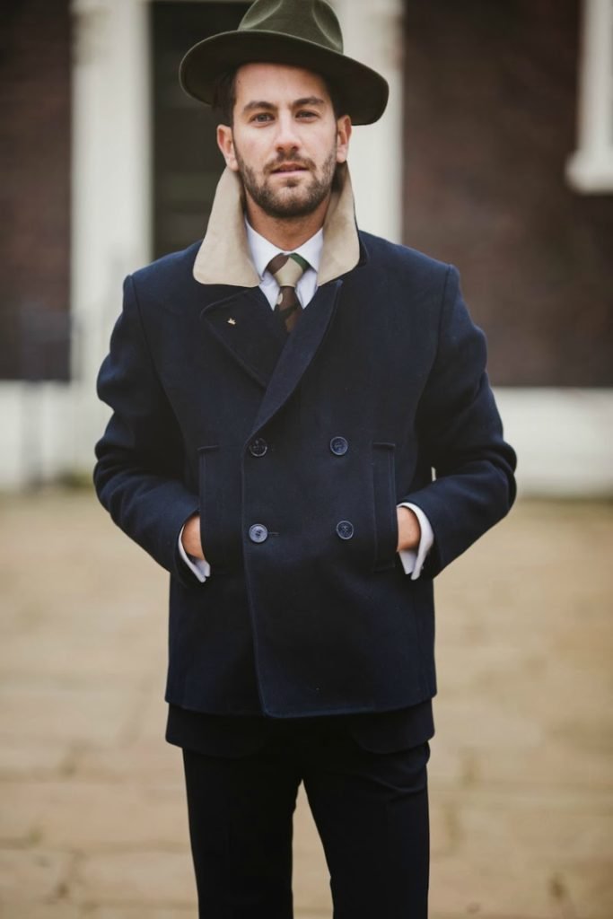 20 Awesome Pea Coats Styling For Men To Try This Year - Instaloverz