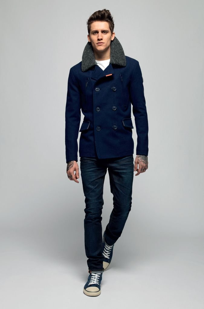 20 Awesome Pea Coats Styling For Men To Try This Year Instaloverz