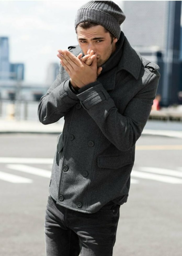 20 Awesome Pea Coats Styling For Men To Try This Year - Instaloverz