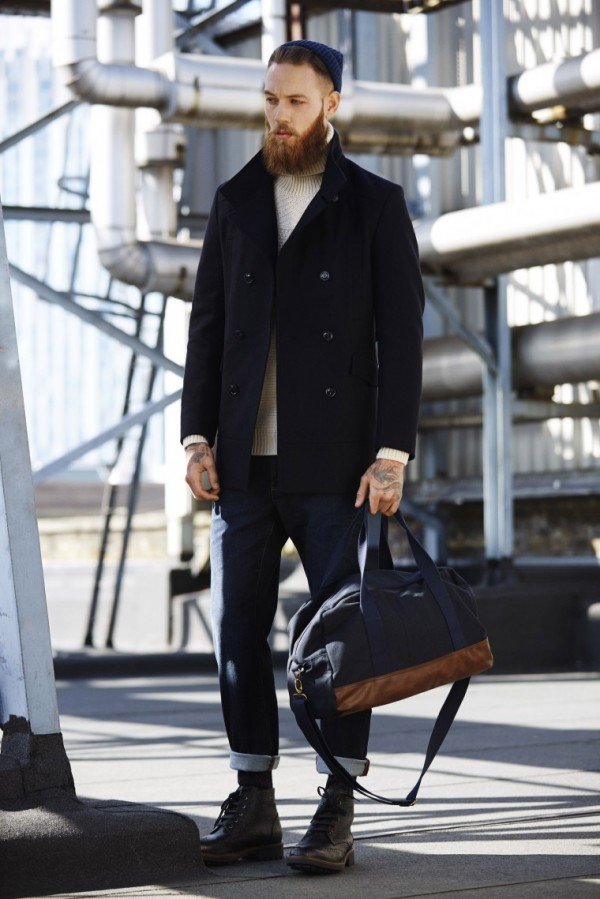 20 Awesome Pea Coats Styling For Men To Try This Year - Instaloverz