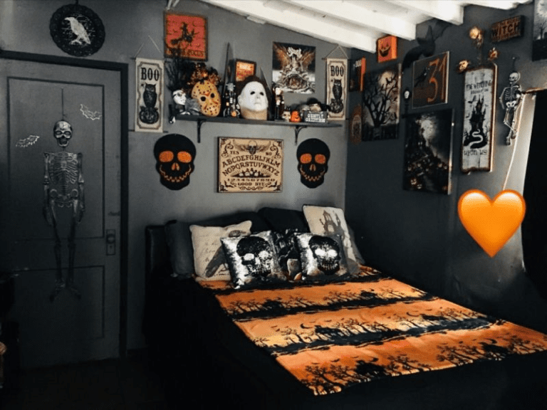 halloween scary living room ideas